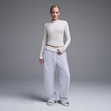 Cotton Jersey Long Sleeve T-Shirt