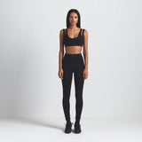 Matte Double Strap Scoop Bra