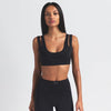 Matte Double Strap Scoop Bra
